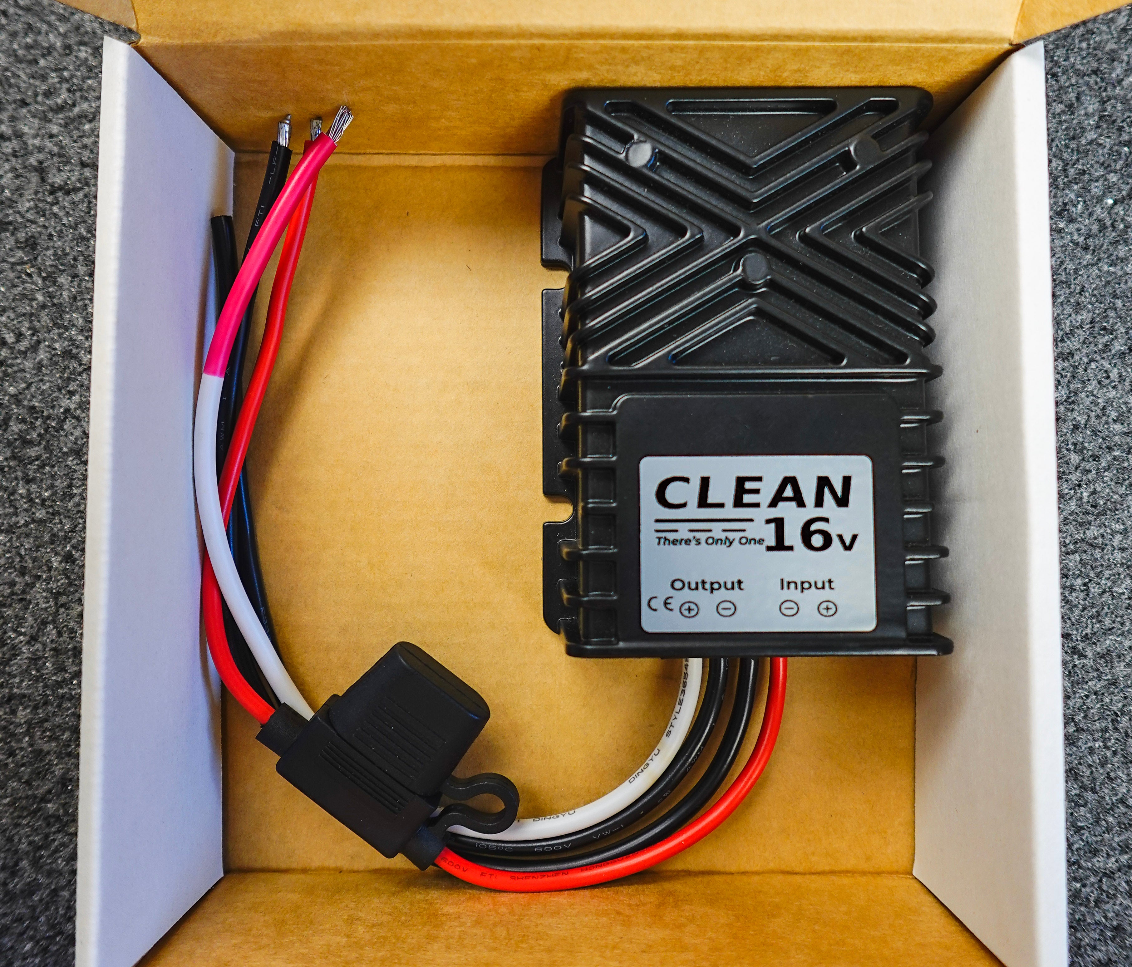 Clean 16V (Powers 3 Devices)
