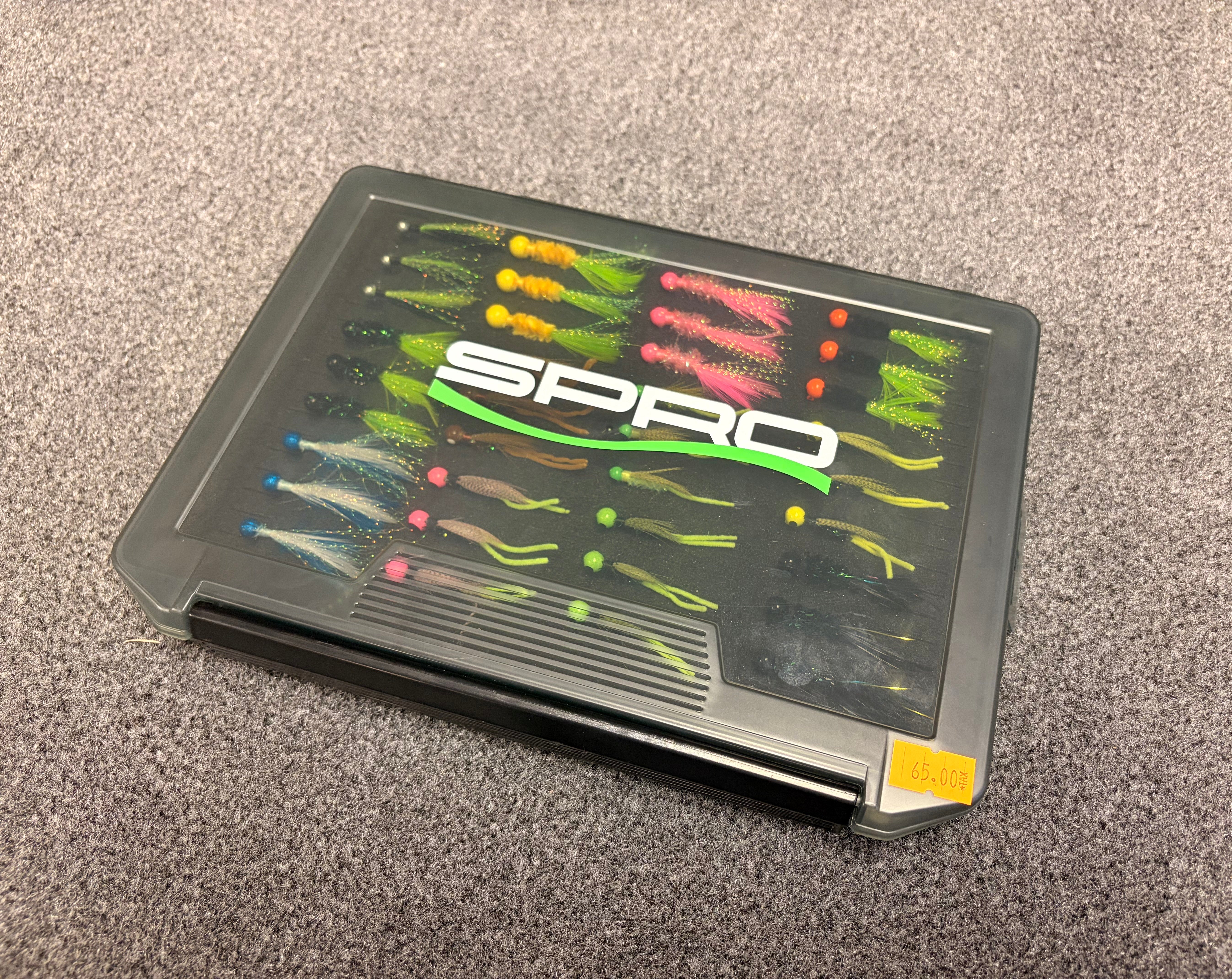crappie jig tackle boxes MONSTERBASS with Silicone Insert Regular Four Crappie Sizes Crappie Jig Box Jig Head