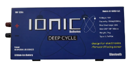 Ionic Lithium 16V 52Ah | Marine Electronics/Sonar LiFePO4 Battery + Charger