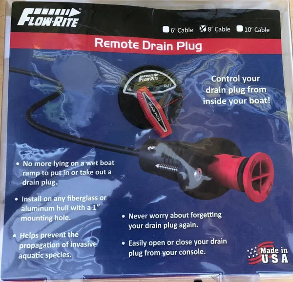 Flow-Rite Remote Drain Plug 8' Cable
