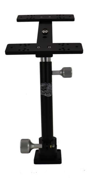 Telescoping Swivel Doouble Monitor Mount