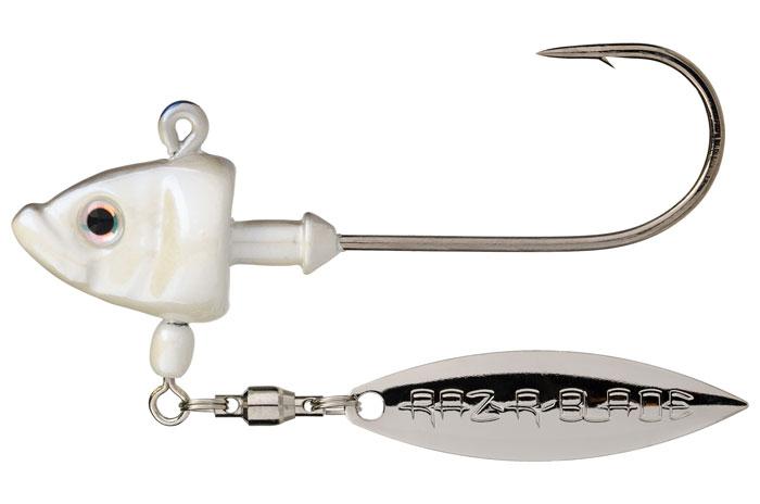 fish head spin lures Strike King Tour Grade Spin Head (3/4oz) Blue Gizzard