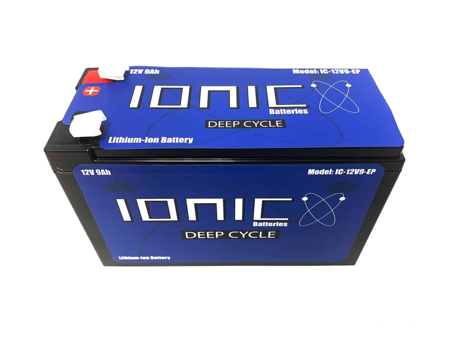 12 Volt 9Ah Lithium Battery