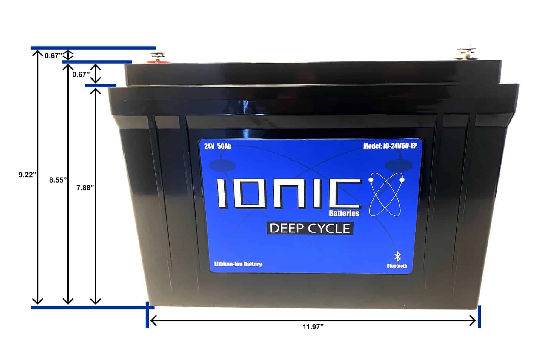 24 Volt 50Ah Lithium Battery