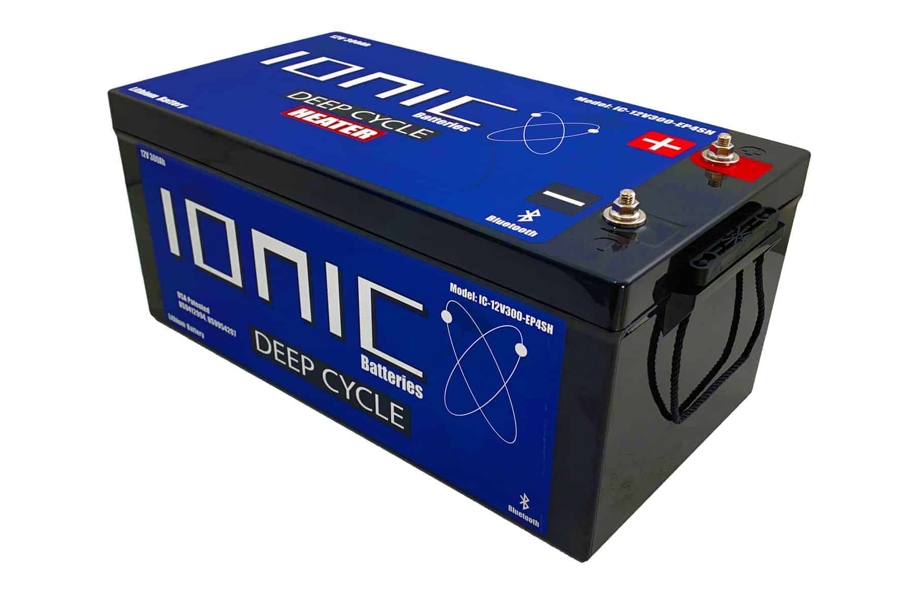 12 Volt 300Ah Lithium Deep Cycle Battery w/ Heater