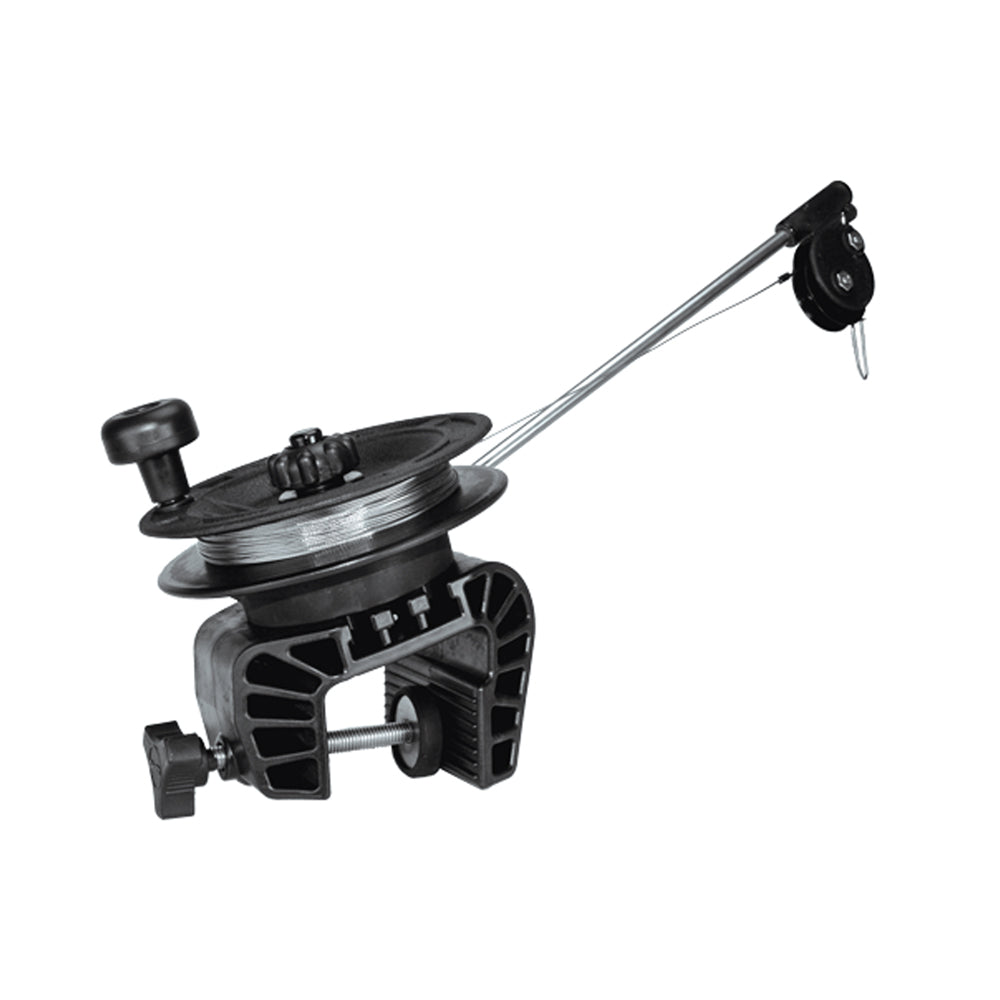 downrigger fishing reels Scotty Laketroller Manual Downrigger Clamp Mount