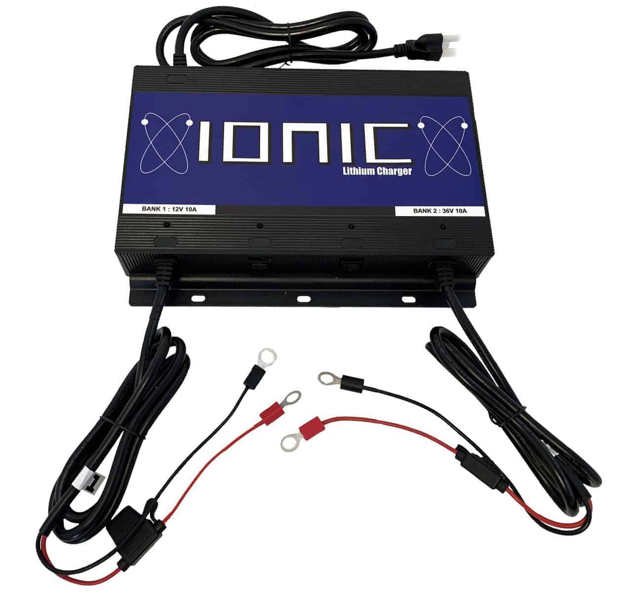 Ionic Multi Voltage Charger 24V10A, 12V10A