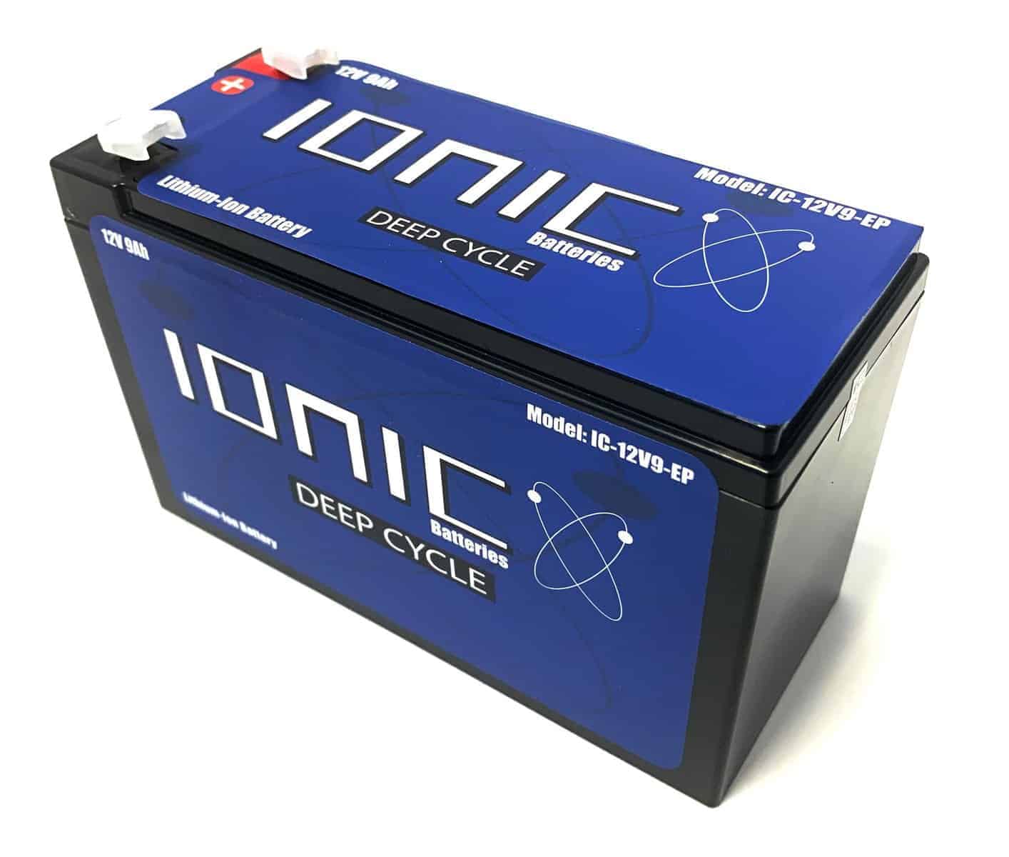 12 Volt 9Ah Lithium Battery
