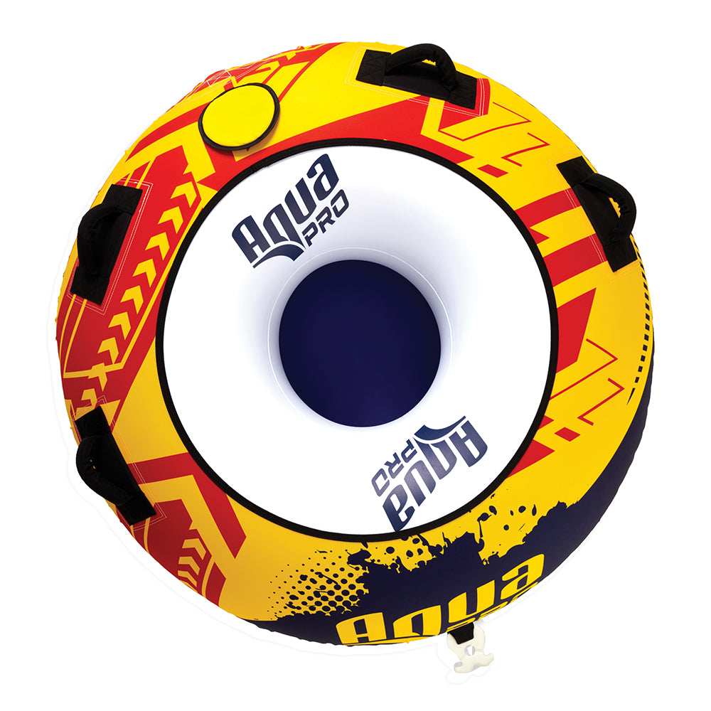 Aqua Leisure 4-Person Floating Tow Rope - 4,100lb Tensile - Yellow APA20452  U
