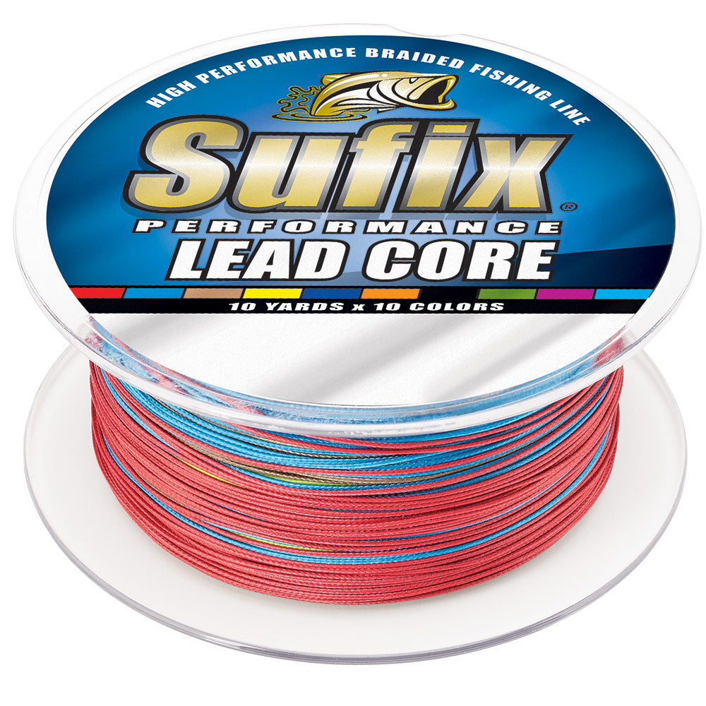 Sufix Performance Lead Core 12lb 10Color Metered 200 yds 668212MC