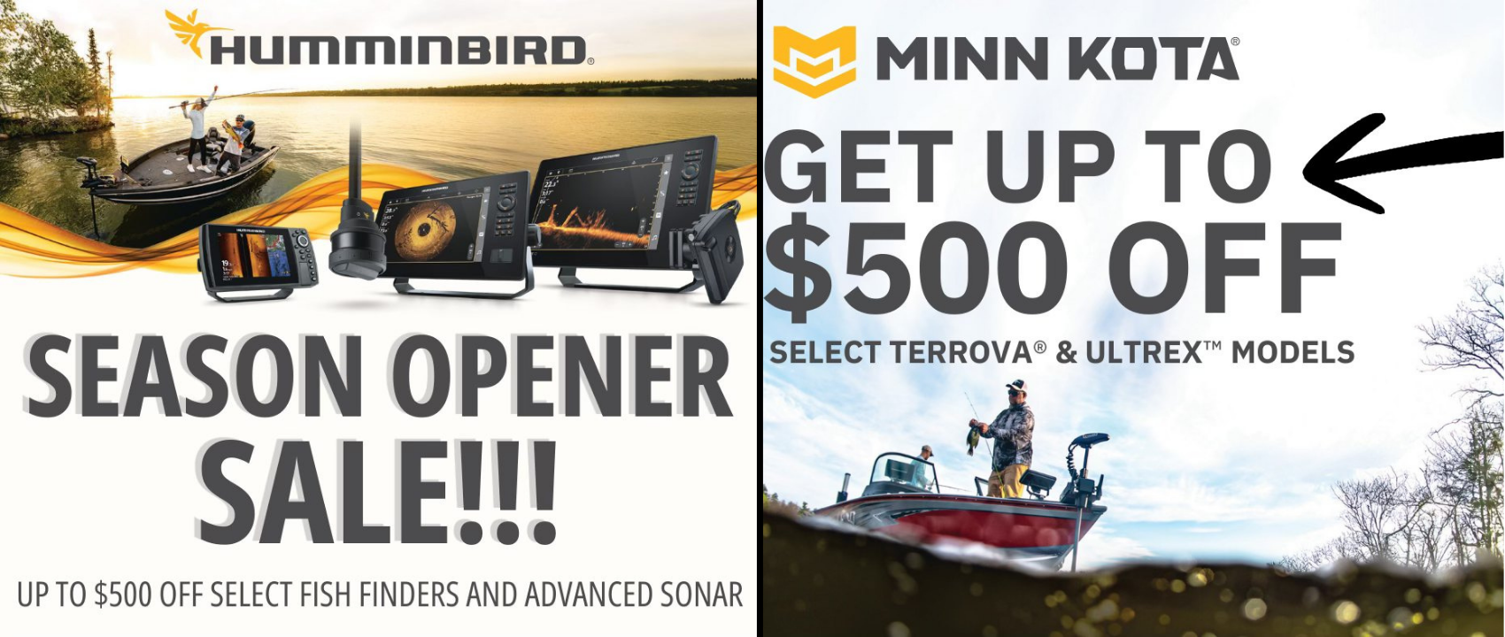Feb-March Humminbird & Minnkota PROMO