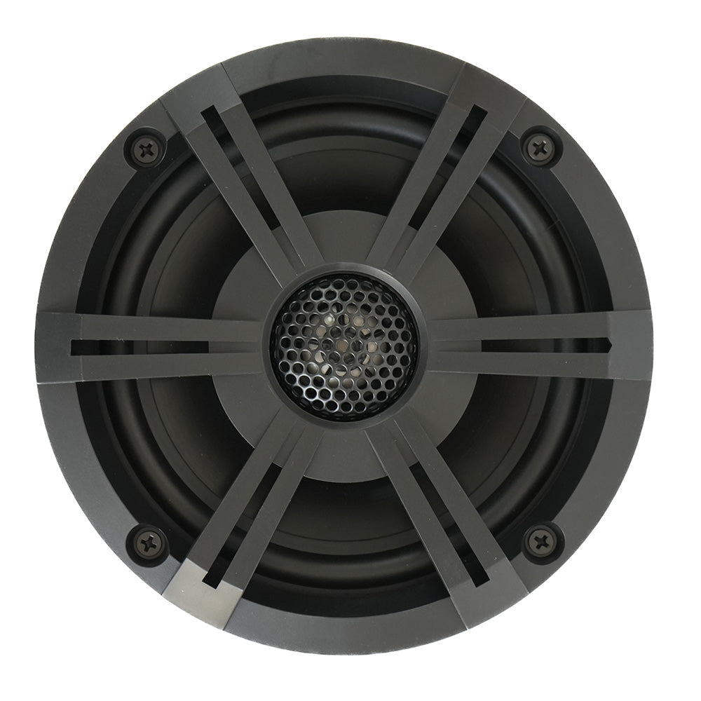 Banshee Marine 6.5" Marine Speaker - Black Sports Grille [BAR-LS65-SB]