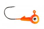 Mr Crappie Jig Head 1/8 Fluorescent Orange 8pk