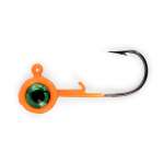 ACCJIG18ORANGE ACC Crappie Jig Head 1/8oz Orange 8pk
