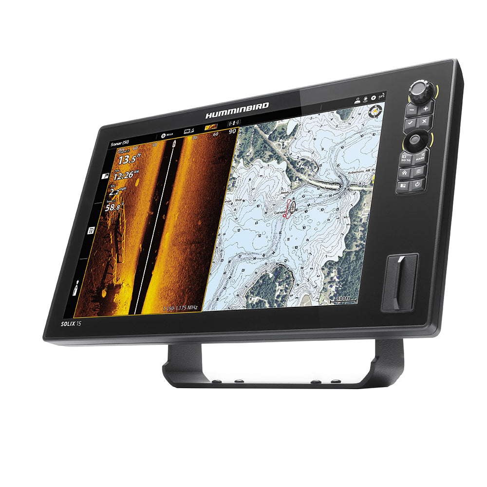 IN STORE Humminbird SOLIX 15 CHIRP MEGA SI+ G3 CHO Display Only [411570-1CHO]