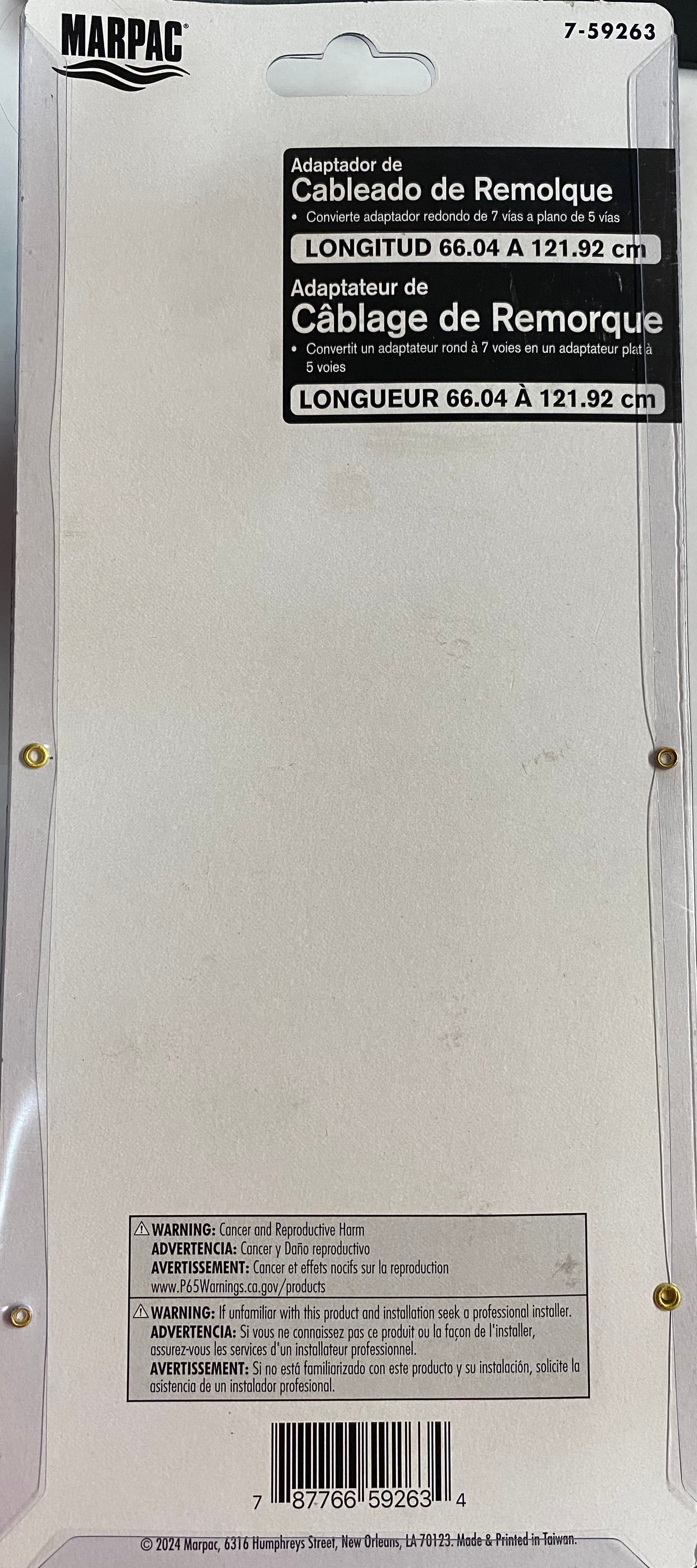 MARPAC Trailer Wiring Adapter