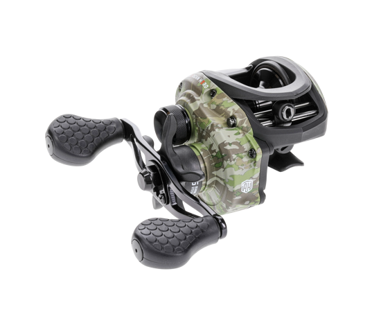 American Hero Camo Baitcast Reel