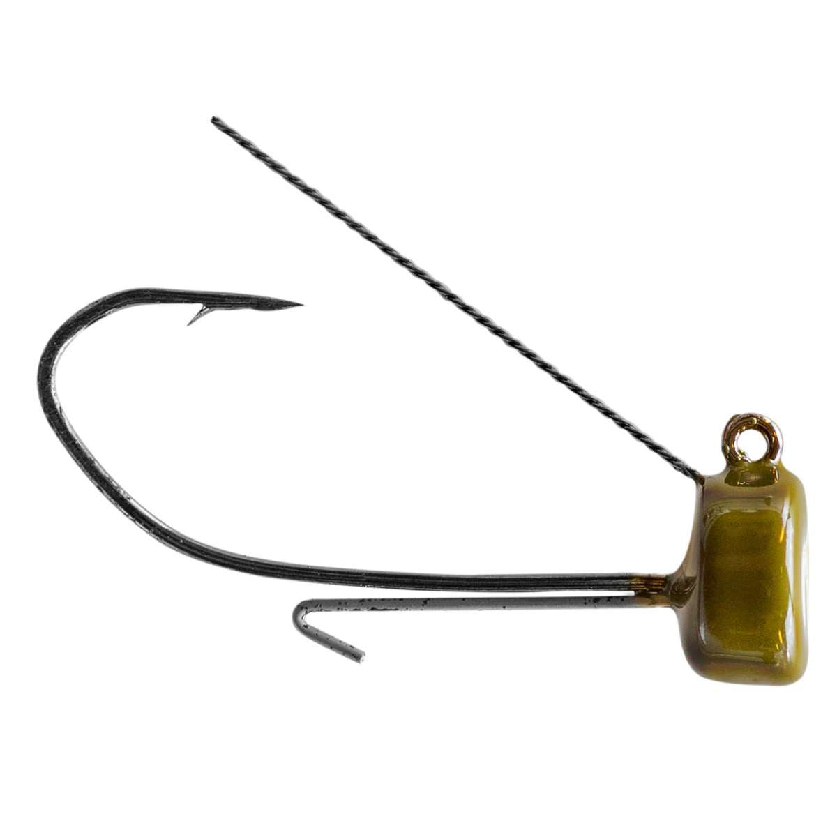 Strike King TG Ned Jig HeadW 1/8oz Green Pumpkin