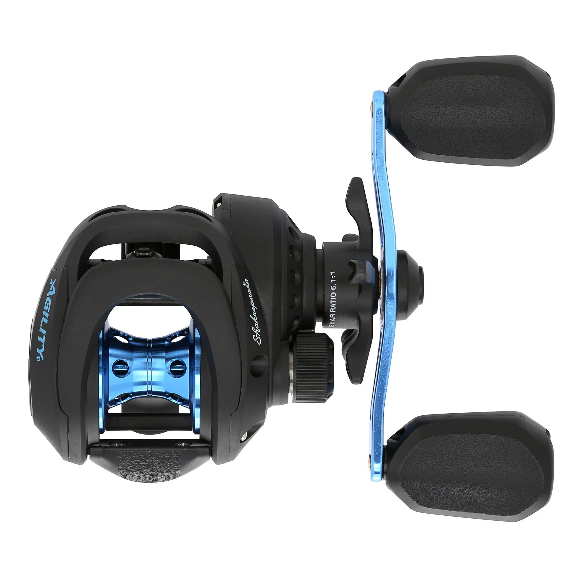 Shakespeare Agility Low Profile Reel, Right Hand Fishing Reel