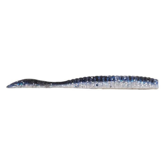 Berkley PB MaxScent FlatWorm 4'' Black Shiner 10pk