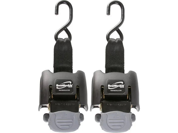BoatBuckle Retractable Gunwale Tie-Downs - Conway Angling Craft Fishing BoatBuckle Retractable Gunwale Tie-Downs - Conway Angling Craft Fishing
