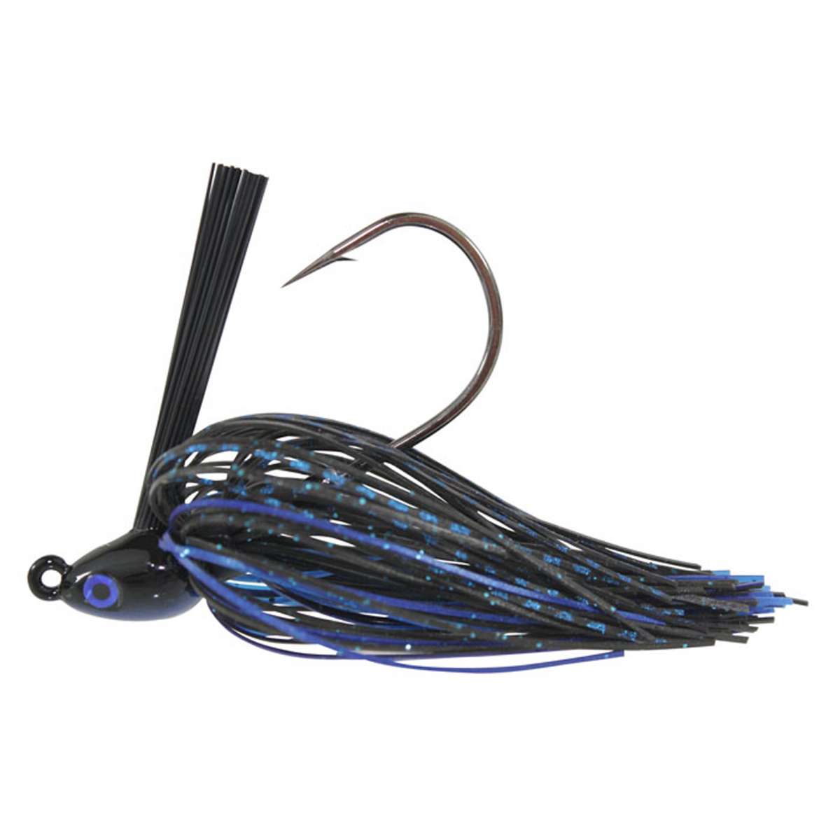 Dirty Jigs 1/4 oz Swim Jig (Black and Blue)