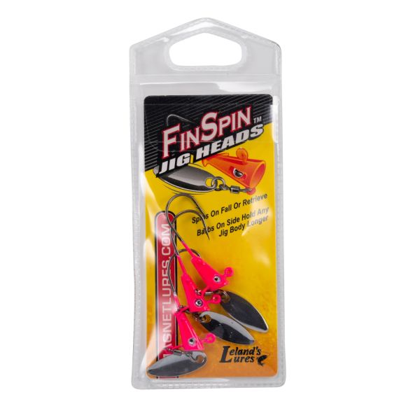 FinSpin Jigheads 1/16 (Pink)