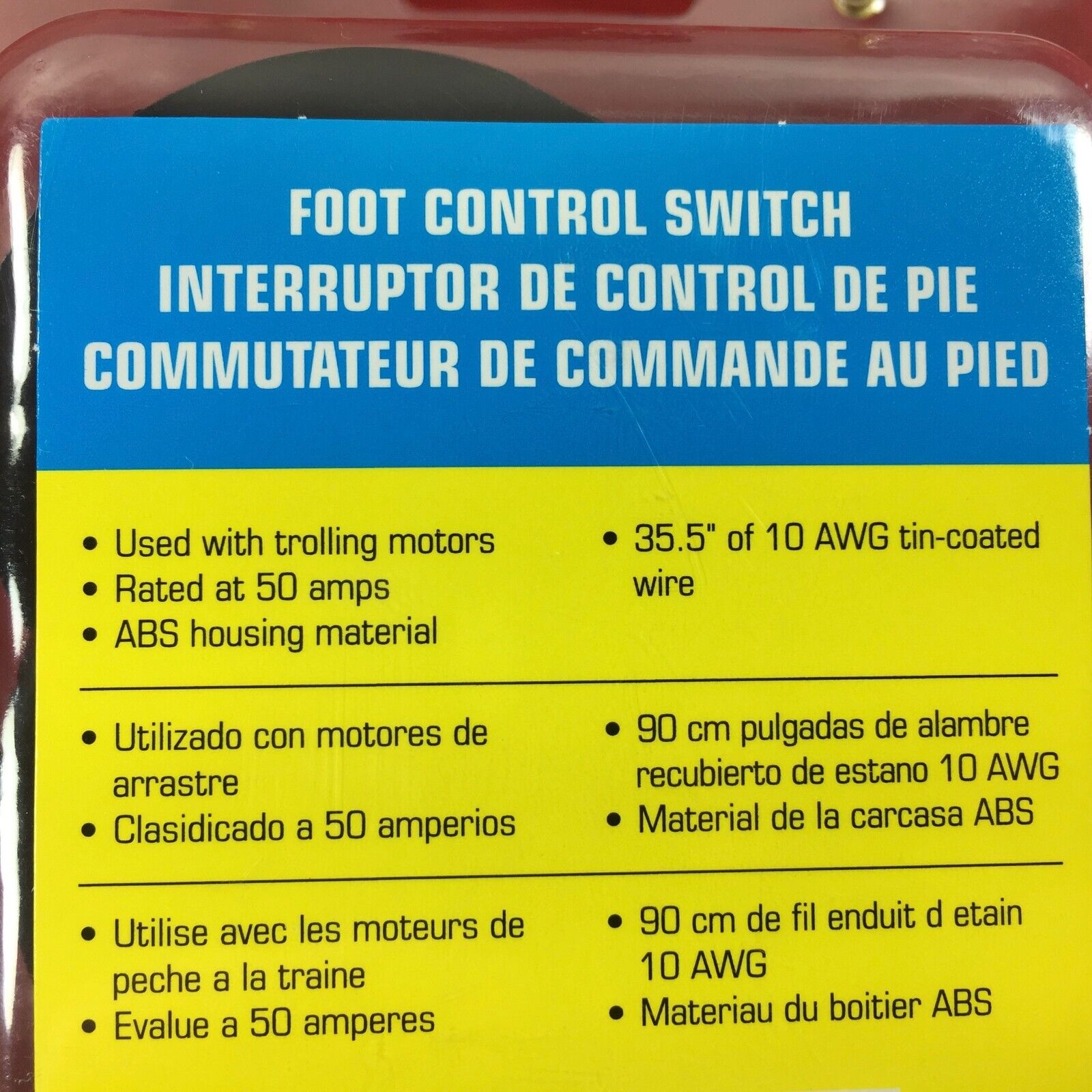SeaChoice Foot Control Switch [28101]