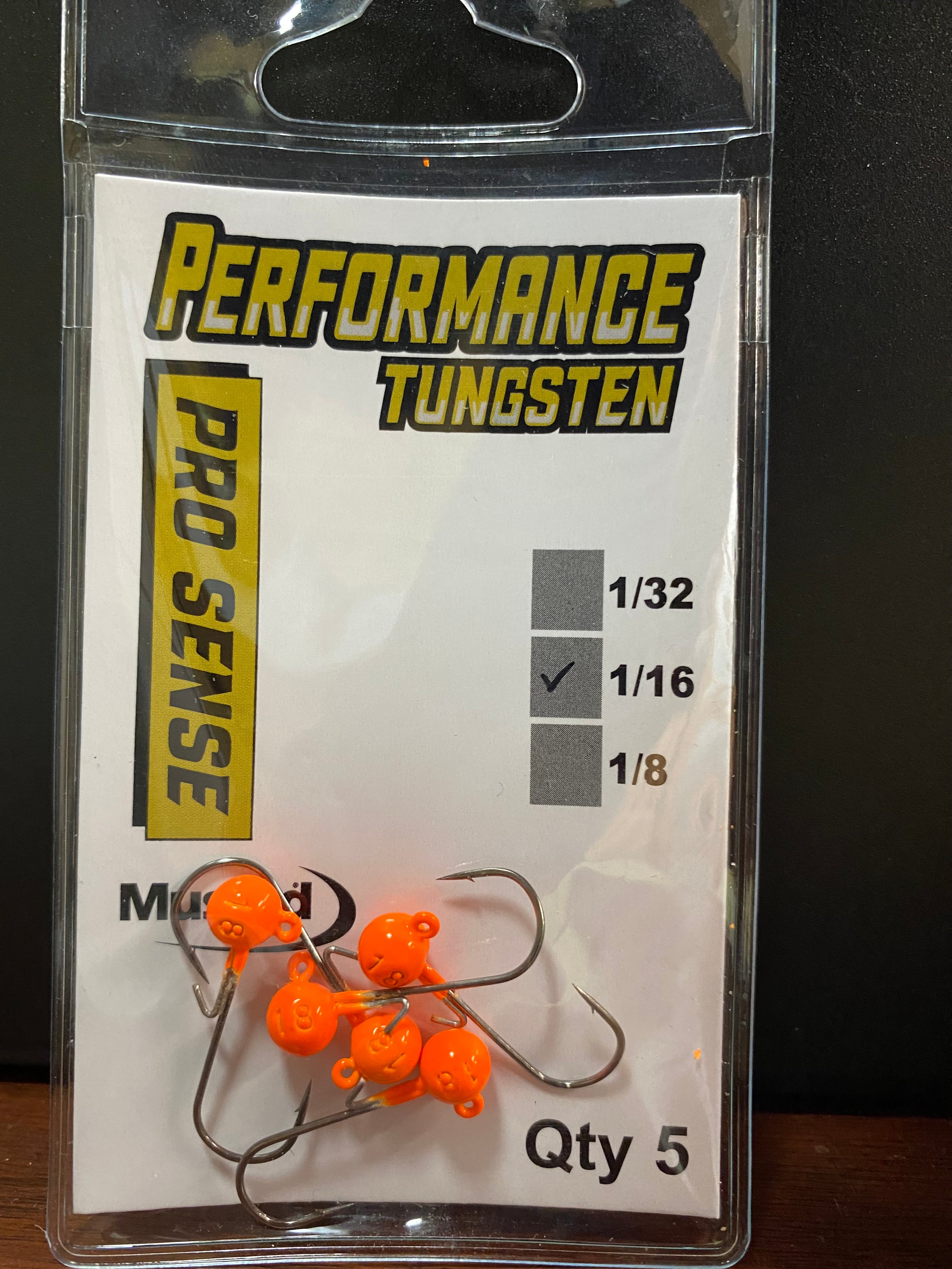 Performance Tungsten Crappie Jig Head