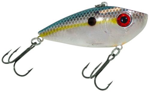 Strike King Red Eye Shad 1/2 2-Tap (Chrome Sexy Shad)