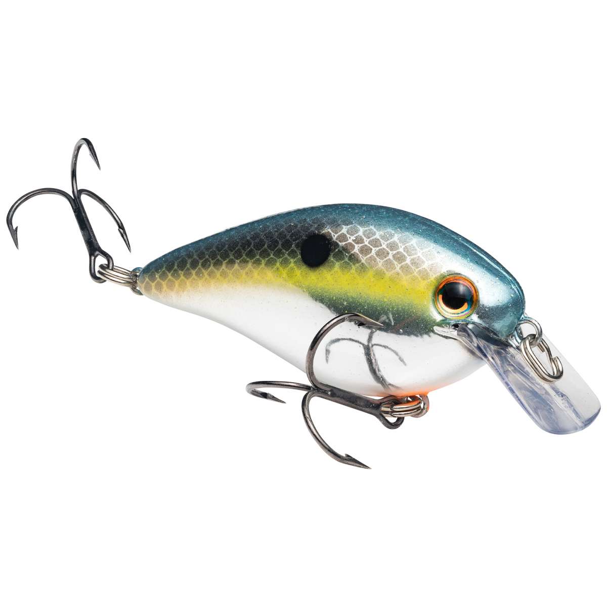 Strike King 1.5 Squarebill (Chrome Sexy Shad)