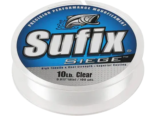 Sufix Siege Clear Monofilament Line*