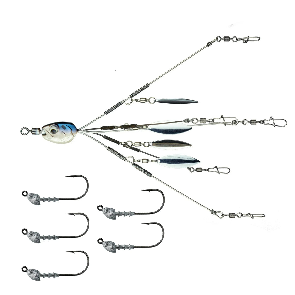 Divine Umbrella Rig Kit - 4K Shad