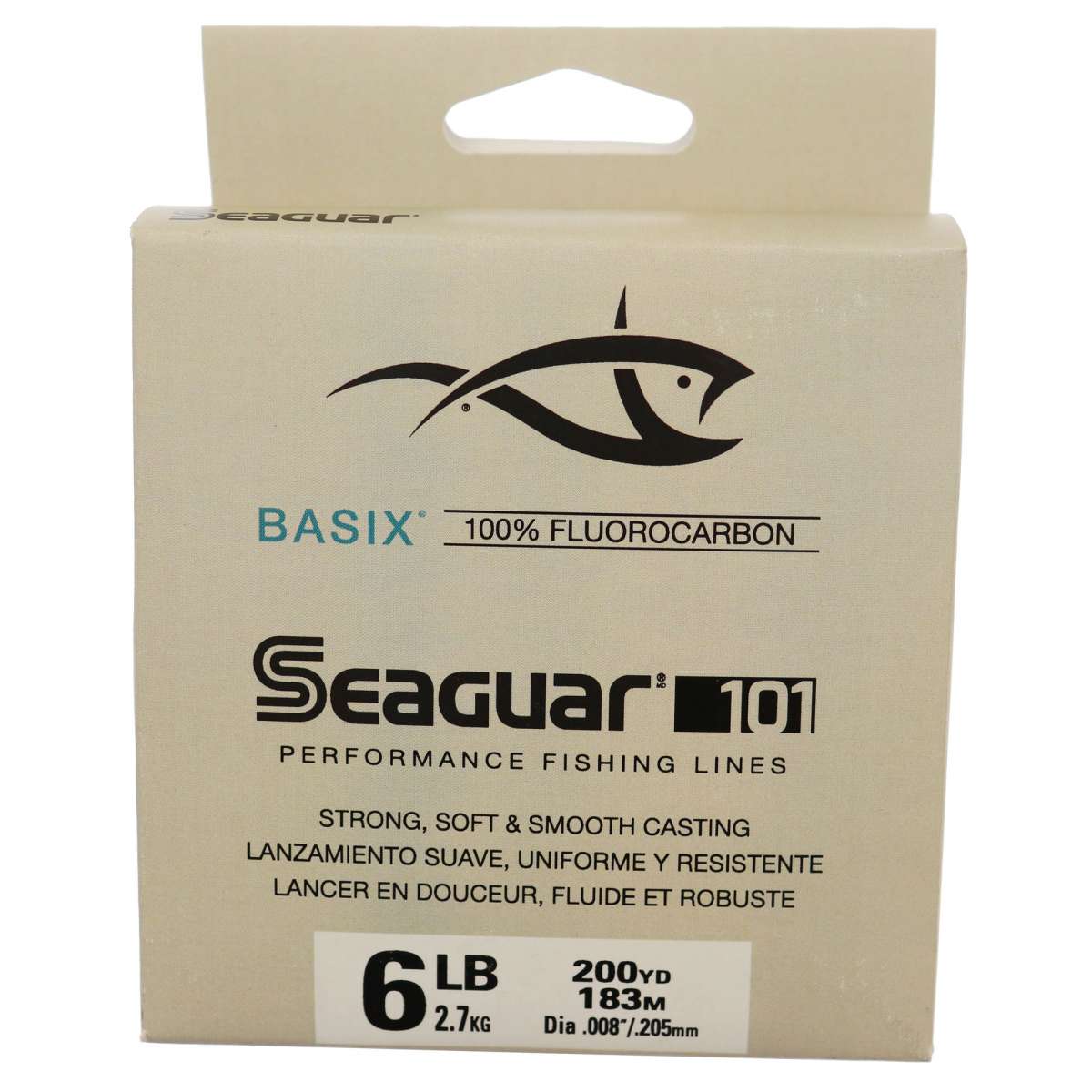 Seaguar 101 Basix 6 lb 200 yd Spool