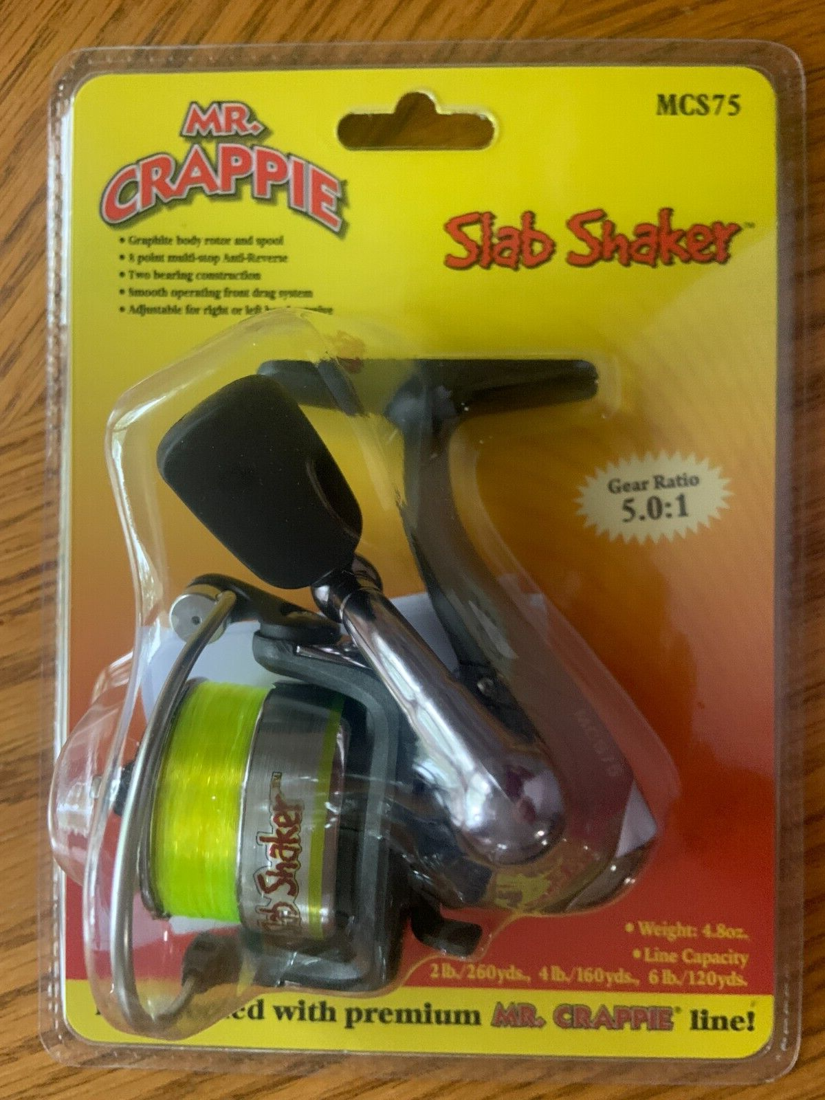 Mr. Crappie Slab Shaker Spinning Reel (MCS75)