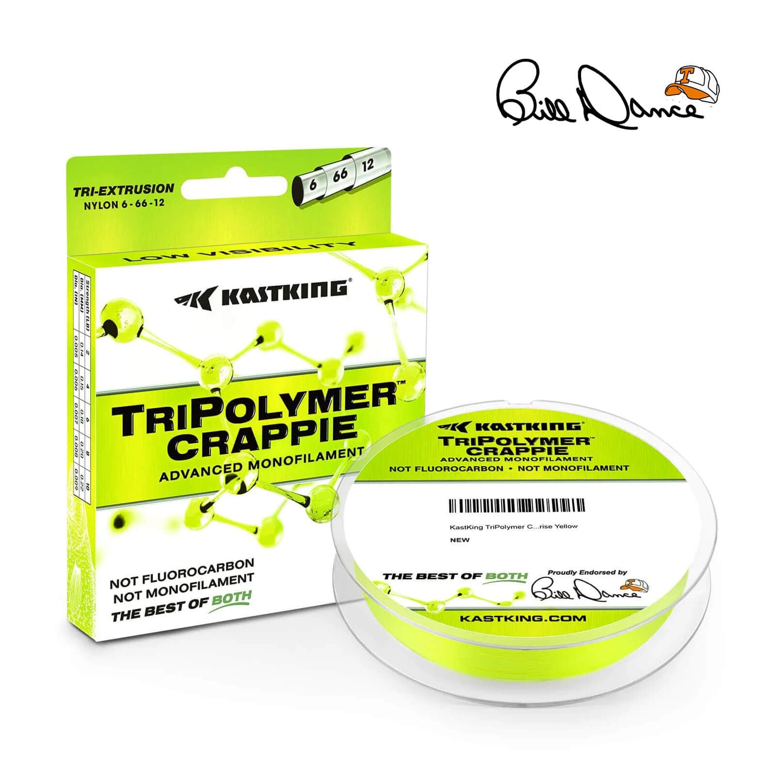TriPolymer Crappie Advanced Monofilament Fishing Line