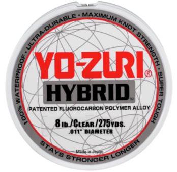 Yo-Zuri Hybrid Fluoro 10 lb 600 yd Spool