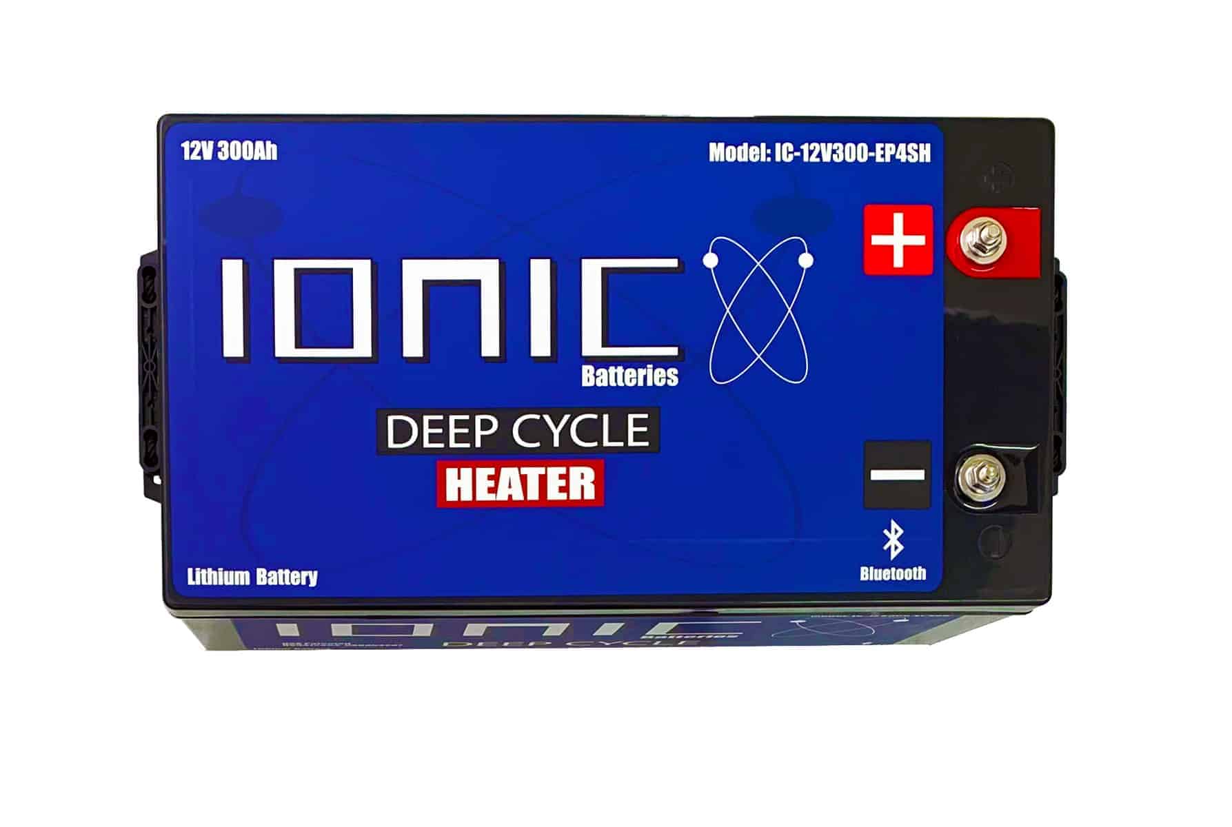 12 Volt 300Ah Lithium Deep Cycle Battery w/ Heater