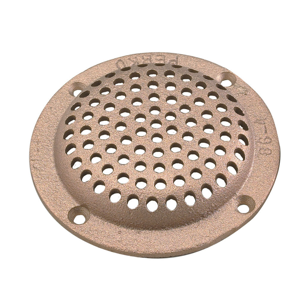 Perko 6" Round Bronze Strainer MADE IN THE USA [0086006PLB]
