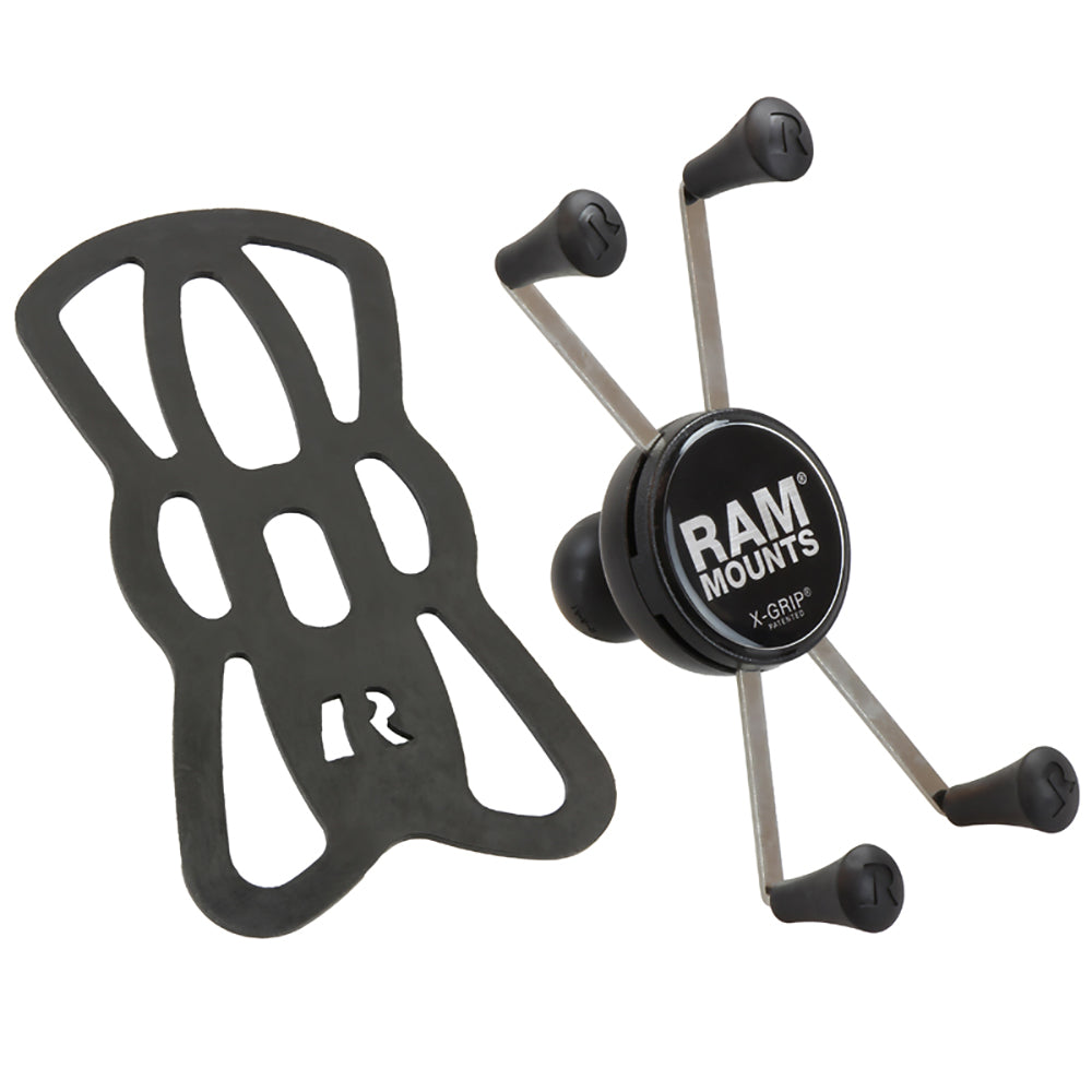 RAM Mount Universal X-Grip IV Large Phone/Phablet Holder w/1" Ball [RAM-HOL-UN10BU]