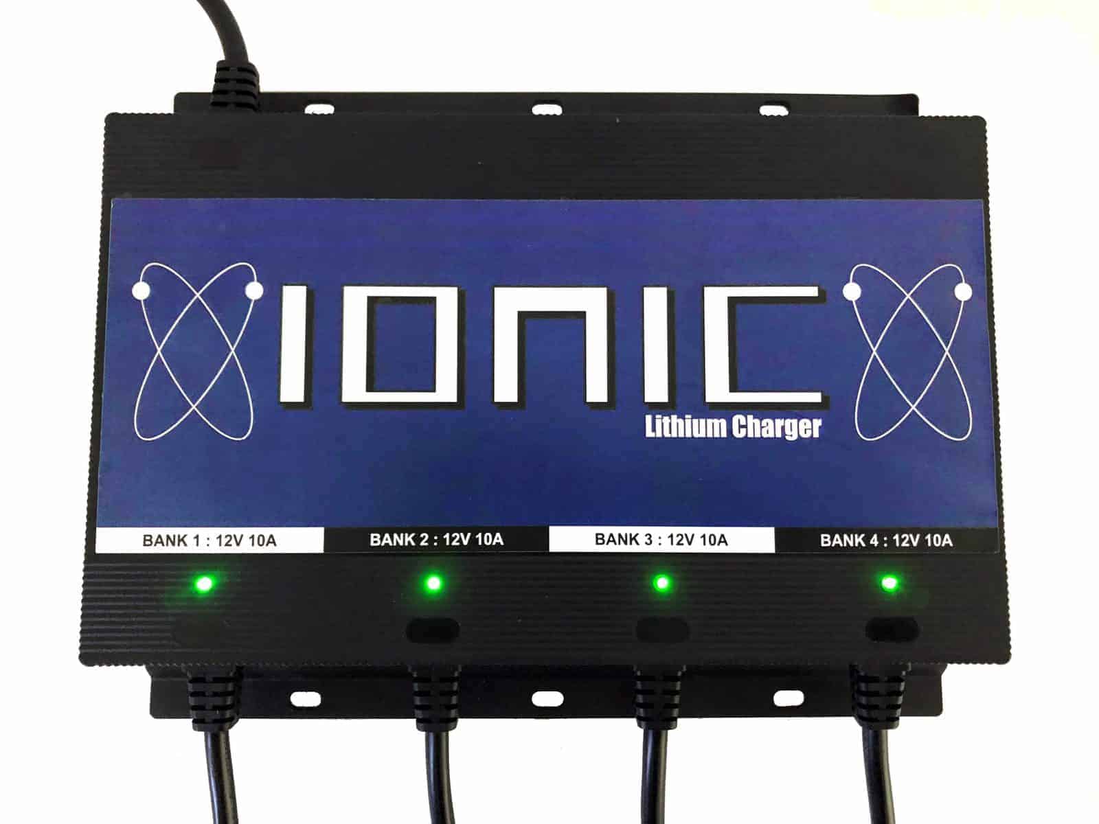 Ionic 4 Bank Charger 12V 10A