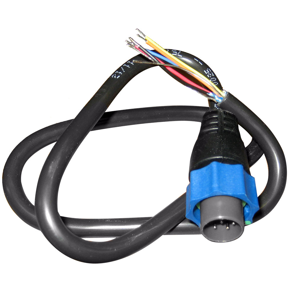 Lowrance Adapter Cable 7-Pin Blue to Bare Wires [000-10046-001]