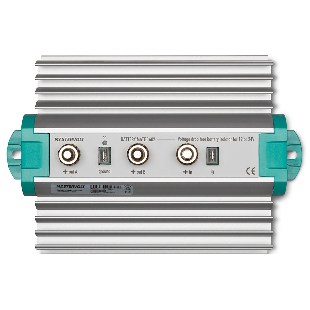 Mastervolt Battery Mate 1602 Ig Isolator - 120 Amp 2 Bank Battery Charger For Marine & RV