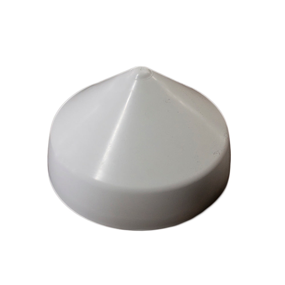 Monarch White Cone Piling Cap - 10.5" [WCPC-10.5]