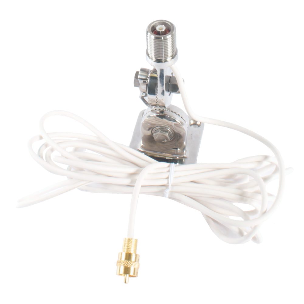 Shakespeare Quick Connect SS Mount w/Cable f/Quick Connect Antenna [QCM-S]
