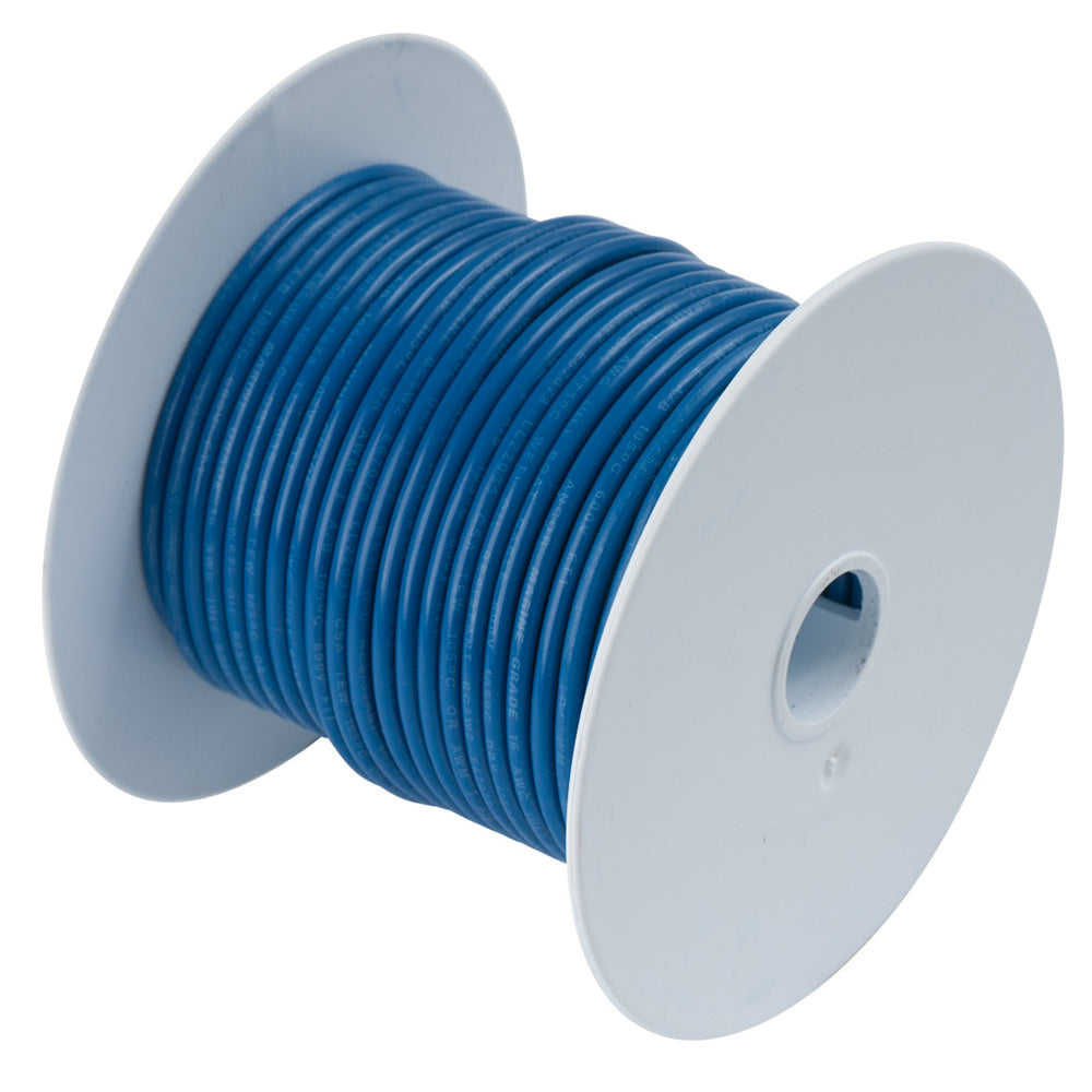 Ancor Dark Blue 18 AWG Tinned Copper Wire - 500' [100150]