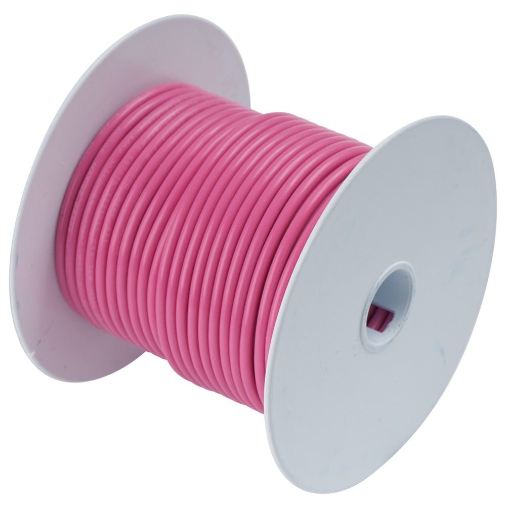 Ancor Pink 18 AWG Tinned Copper Wire - 100' [100610]