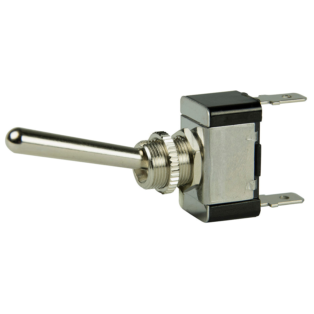 BEP SPST Chrome Plated Long Handle Toggle Switch - ON/OFF [1002013]