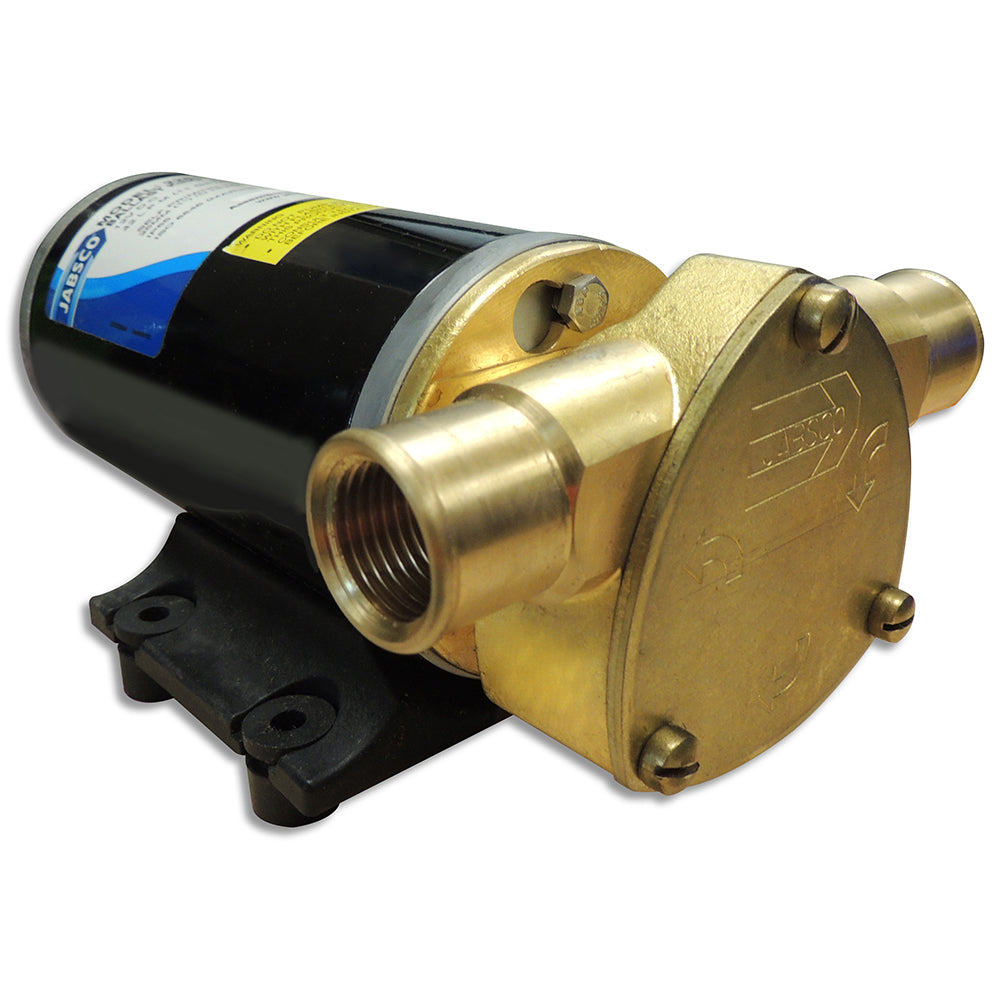 Jabsco Ballast King Bronze DC Pump w/Reversing Switch - 15 GPM [22610-9507]