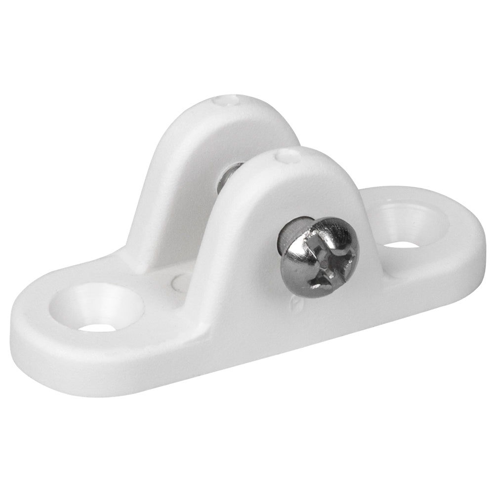 Sea-Dog Nylon Small Deck Hinge - White [273206-1]